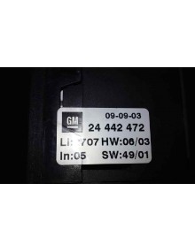 Recambio de mando climatizador para opel astra g berlina club referencia OEM IAM 24442472   2