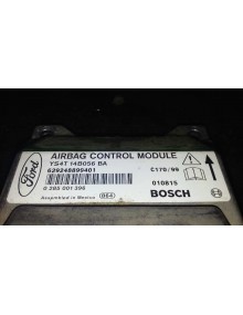 Recambio de centralita airbag para ford focus berlina (cak) ghia referencia OEM IAM 028500396   2