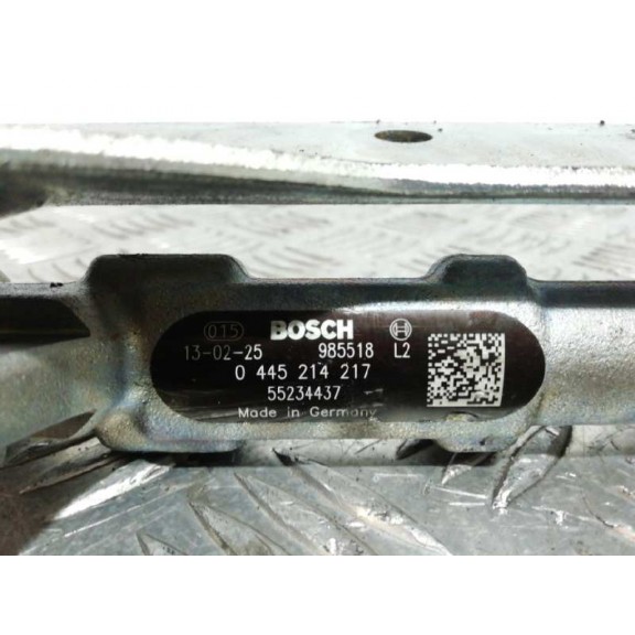 Recambio de rampa inyectora para fiat doblo 1.3 16v jtd cat referencia OEM IAM 0445214217  