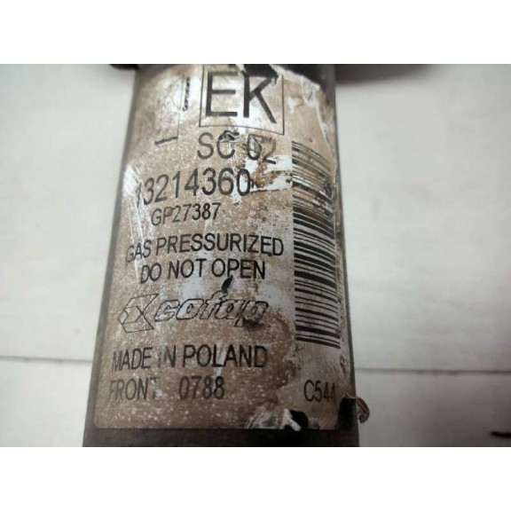 Recambio de amortiguador delantero derecho para opel corsa d 1.4 referencia OEM IAM 13214360  