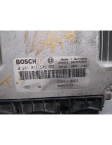 Recambio de centralita motor uce para renault grand scenic 1.9 dci referencia OEM IAM 8200310863 0281011549  2