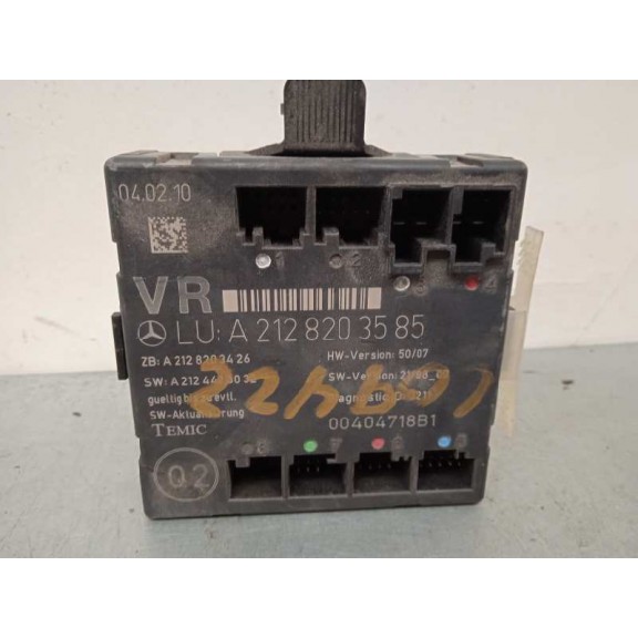 Recambio de modulo confort para mercedes-benz clase c (w204) berlina c 200 cdi blueefficiency (204.001) referencia OEM IAM A2128