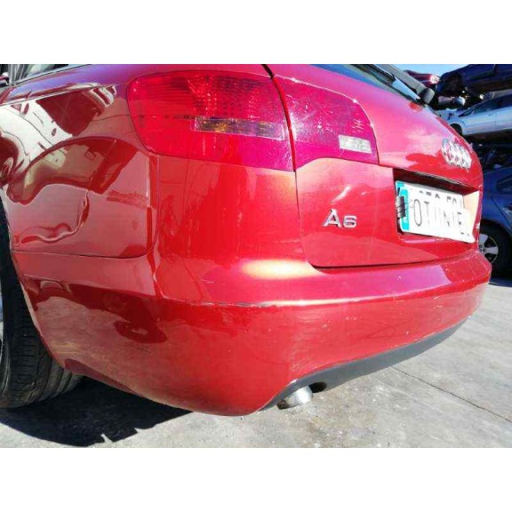 Recambio de paragolpes trasero para audi a6 avant (4f5) 2.0 tdi referencia OEM IAM  RANCHERA ROJO