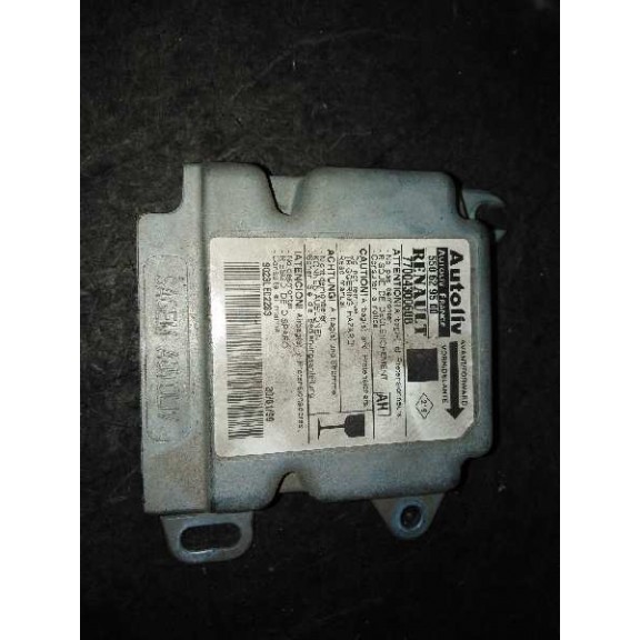 Recambio de centralita airbag para renault megane i scenic (ja0) 1.6e alize referencia OEM IAM 7700430060B  