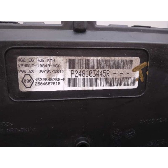 Recambio de cuadro instrumentos para nissan nv 400 l1h1 2,8t pro referencia OEM IAM P248103445R 250465761R 