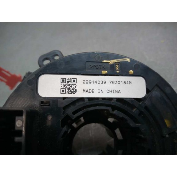 Recambio de anillo airbag para opel corsa e excellence ecoflex referencia OEM IAM 22914039  