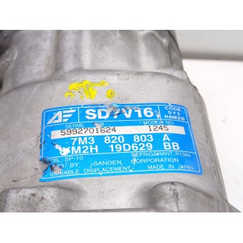 Recambio de compresor aire acondicionado para seat alhambra (7v8, 7v9) 2.0 tdi referencia OEM IAM 7m3820803a 1J0820805 7H0820803