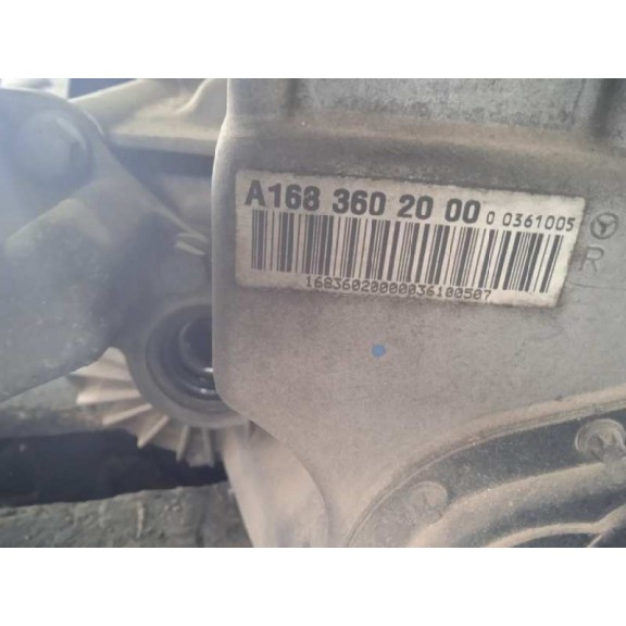 Recambio de caja cambios para mercedes-benz clase a (w168) 140 (168.031) referencia OEM IAM 716501 212.000KM A1683602000