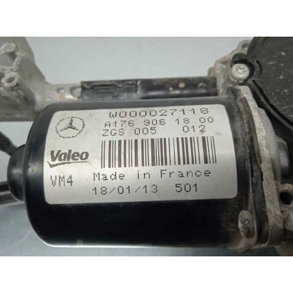 Recambio de motor limpia delantero para mercedes-benz clase cla (w117) cla 220 cdi (117.303) referencia OEM IAM A1769061800 A176