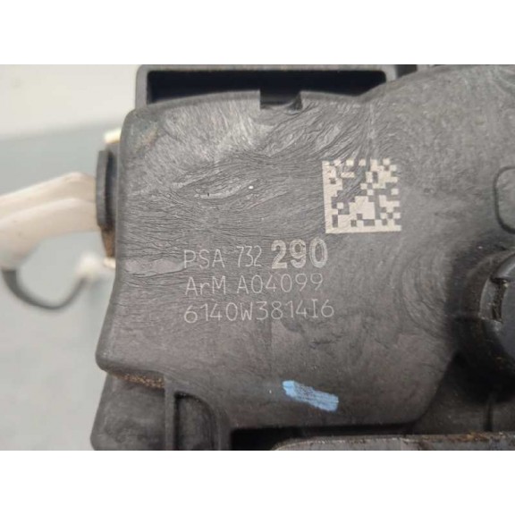 Recambio de cerradura puerta delantera derecha para peugeot 3008 confort referencia OEM IAM 732290 9673229080 6 PINS