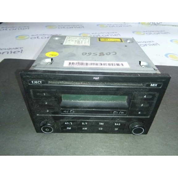 Recambio de sistema audio / radio cd para volkswagen polo (9n3) advance referencia OEM IAM 6Q0035152C  