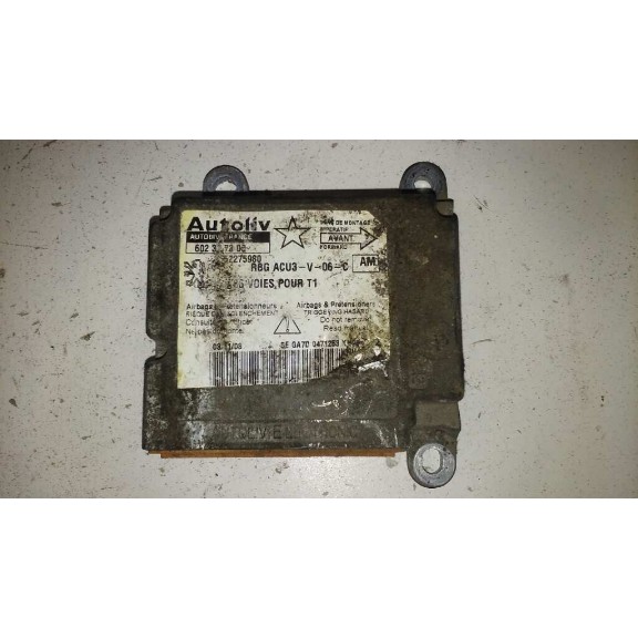 Recambio de centralita airbag para peugeot 206 berlina e-music referencia OEM IAM 9652275980  