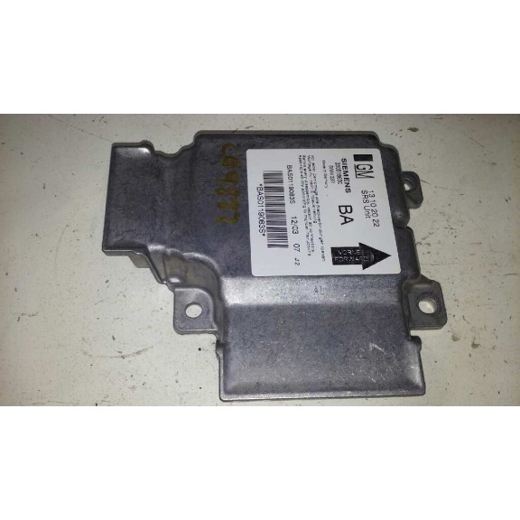 Recambio de centralita airbag para opel vectra c berlina comfort referencia OEM IAM 131020223305186505WK43261  