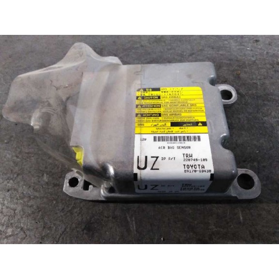 Recambio de centralita airbag para toyota yaris active referencia OEM IAM 891700D430  