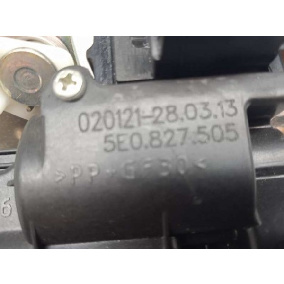 Recambio de cerradura maletero / porton para seat exeo st (3r5)(2009>) reference referencia OEM IAM 5E0827505 5E0827505A 4 PINS