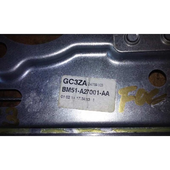 Recambio de elevalunas trasero izquierdo para ford focus lim. (cb8) ambiente referencia OEM IAM BM51A27001AA  MANUAL