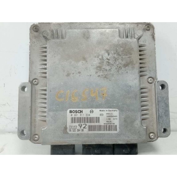 Recambio de centralita motor uce para peugeot 807 st pack referencia OEM IAM 0281011334 9652590480 BOSCH