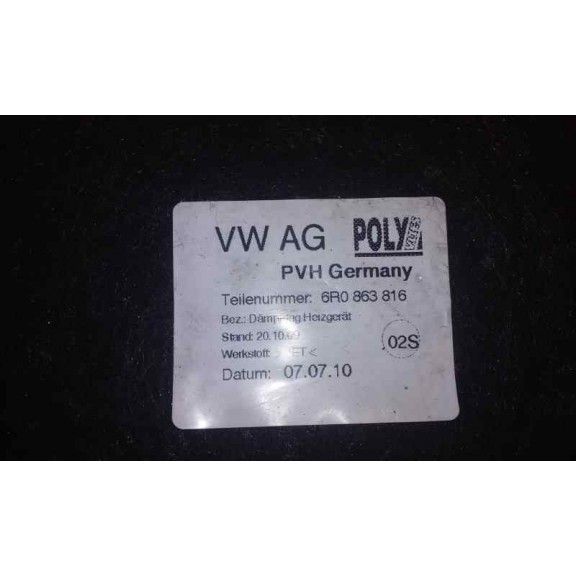 Recambio de calefaccion entera normal para volkswagen polo (6r1) advance referencia OEM IAM 6R0863816 MUEBLE 