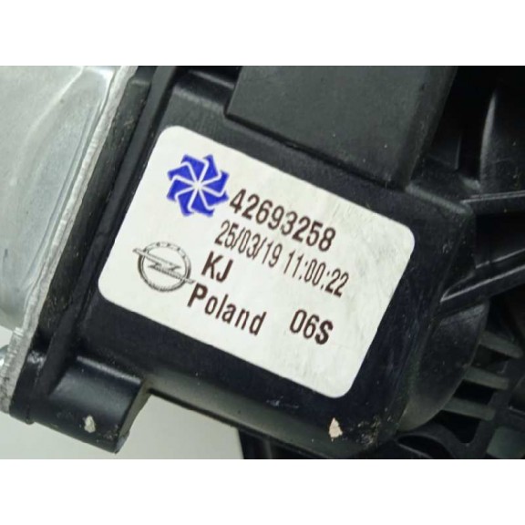Recambio de elevalunas delantero derecho para opel mokka x 120 aniversario start/stop referencia OEM IAM 42693258 42693258 7 PIN