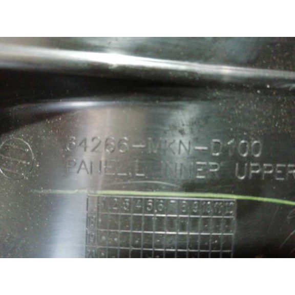 Recambio de moldura para honda cbr 650r cbr 650r referencia OEM IAM 64266MKND100  INTERIOR DELANTERA IZQUIERDA