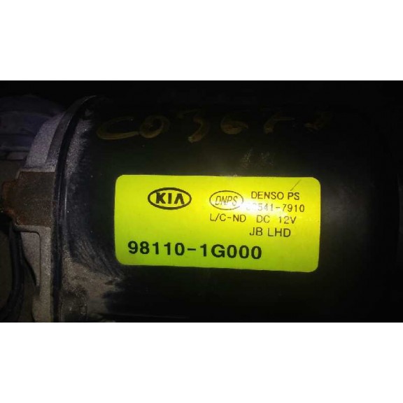 Recambio de motor limpia delantero para kia rio 1.4 cat referencia OEM IAM 981101G000  