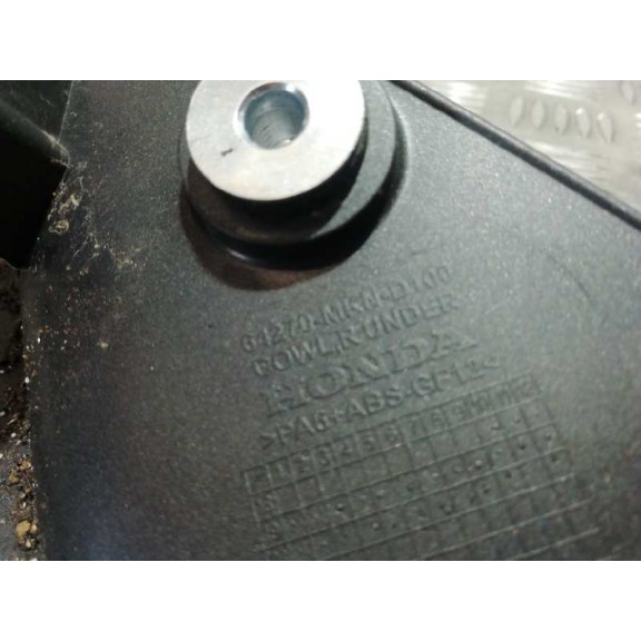Recambio de plasticos para honda cbr 650r cbr 650r referencia OEM IAM 64270MKND100 QUILLA INFERIOR DELANTERA DERECHA