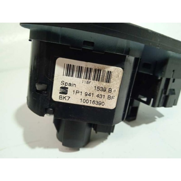 Recambio de mando luces para seat leon (1p1) style ecomotive referencia OEM IAM 1P1941431BRFKZ 2ºFASE C/ANTINIEBLA