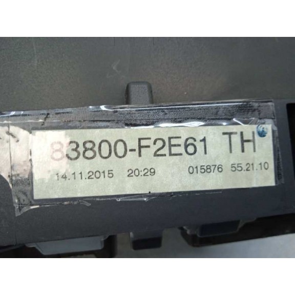 Recambio de cuadro instrumentos para toyota auris hybrid active referencia OEM IAM 83800F2E61 A2C94485000 240KMH