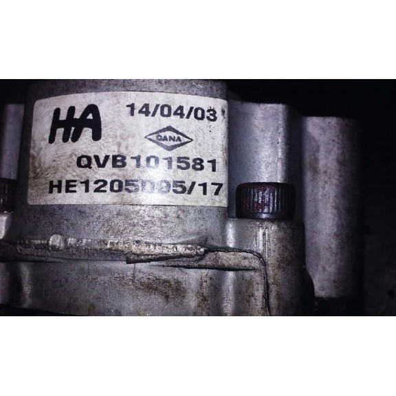 Recambio de bomba direccion para mg serie 25 (rf) classic (3-ptas.) referencia OEM IAM QVB101581  