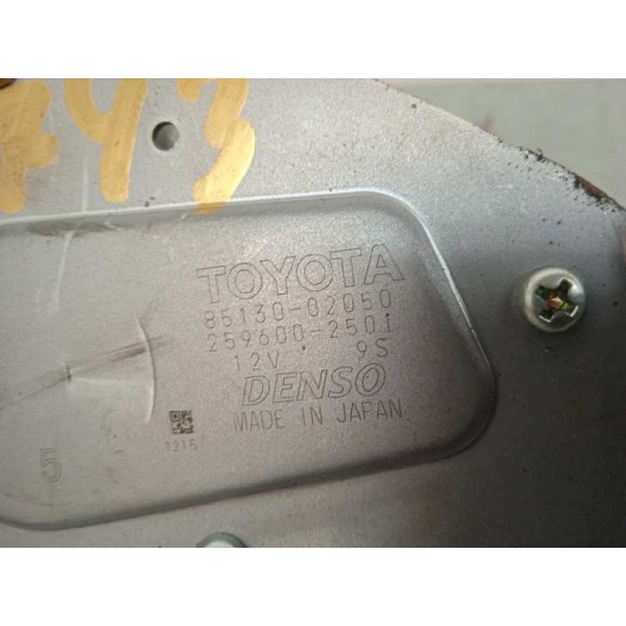 Recambio de motor limpia trasero para toyota auris hybrid active referencia OEM IAM 8513002050 2596002501 5 PINS