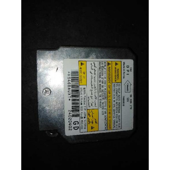 Recambio de centralita airbag para daewoo kalos 1.2 se referencia OEM IAM 96406170  