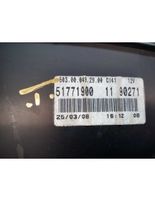 Recambio de cuadro instrumentos para fiat panda (169) 1.2 cat referencia OEM IAM 51771900   2