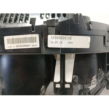 Recambio de cuadro instrumentos para mercedes-benz clase c (w204) c 200 cdi (204.001) referencia OEM IAM A2049002105ZGS001Q01K A