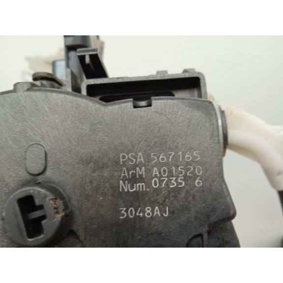 Recambio de cerradura puerta trasera izquierda para peugeot 308 confort referencia OEM IAM PSA567165  6 PINS