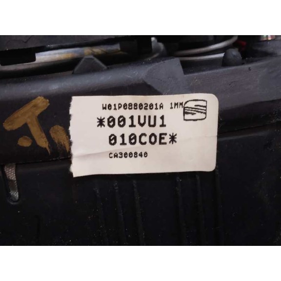 Recambio de kit airbag para seat leon (1p1) reference referencia OEM IAM 1P0857067 SIN PRETENSORES 