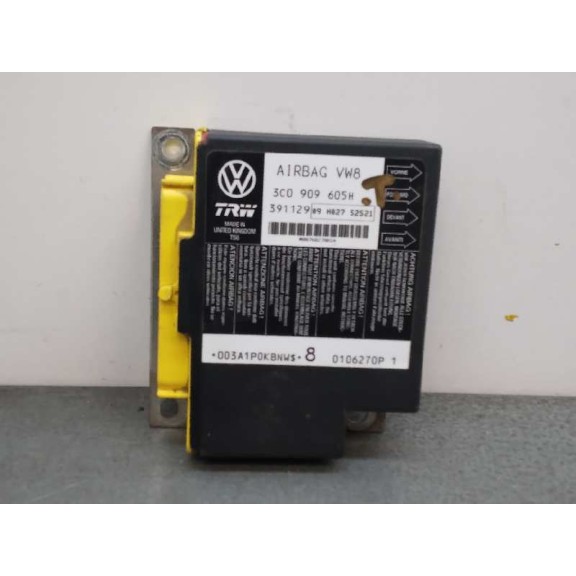 Recambio de kit airbag para seat leon (1p1) reference referencia OEM IAM 1P0857067 SIN PRETENSORES 