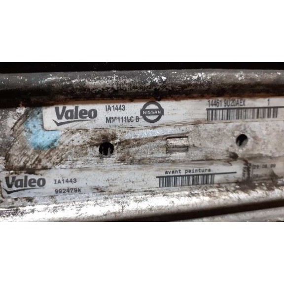 Recambio de intercooler para nissan nv 200 (m20) 1.5 dci cat referencia OEM IAM IA1443  