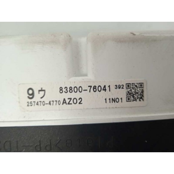 Recambio de cuadro instrumentos para lexus ct 200h referencia OEM IAM 8380076041 2574704770 220KMH--7000RPM