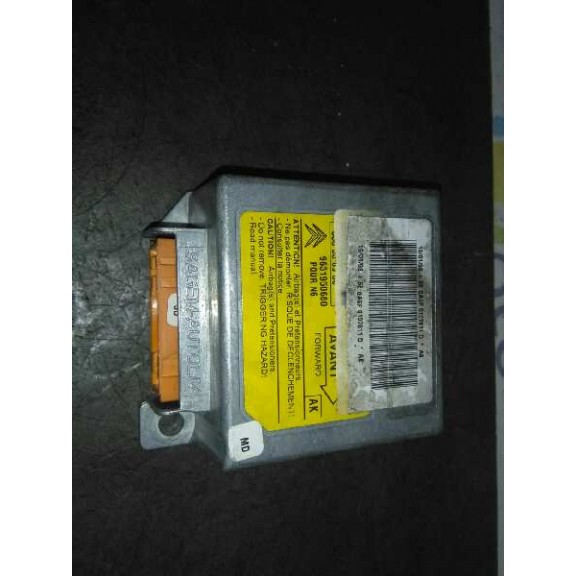 Recambio de centralita airbag para citroën xsara berlina 1.9td lx referencia OEM IAM 9631950680  