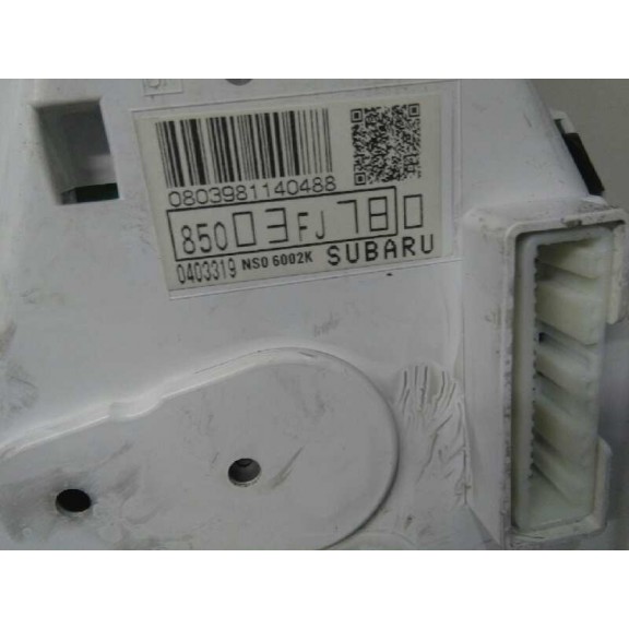 Recambio de cuadro instrumentos para subaru xv active referencia OEM IAM 85003FJ78  