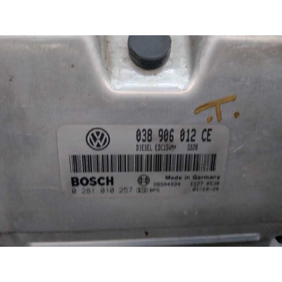 Recambio de centralita motor uce para skoda fabia (6y2/6y3) classic referencia OEM IAM 038906012CE 0281010257 