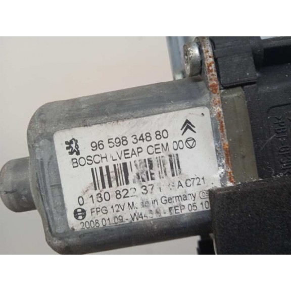 Recambio de elevalunas trasero izquierdo para peugeot 308 confort referencia OEM IAM 9659826780 9659834880 6 PINS