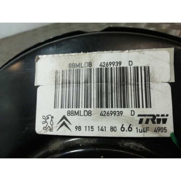 Recambio de servofreno para peugeot 208 gt line referencia OEM IAM 9811514180  