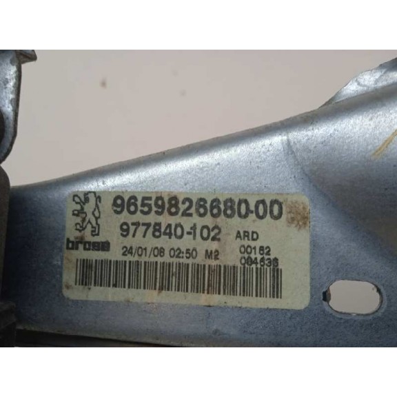 Recambio de elevalunas trasero derecho para peugeot 308 confort referencia OEM IAM 9659826680 9659834780 6 PINS