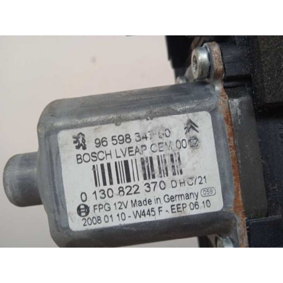 Recambio de elevalunas trasero derecho para peugeot 308 confort referencia OEM IAM 9659826680 9659834780 6 PINS