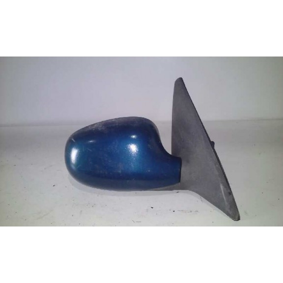 Recambio de retrovisor derecho para daewoo lanos 1.3 g referencia OEM IAM  AZUL MANUAL