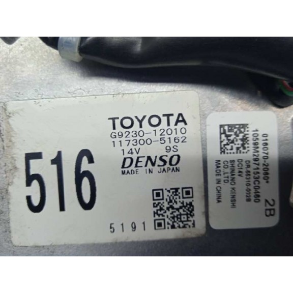 Recambio de motor calefaccion para toyota auris hybrid active referencia OEM IAM G923012010 1173005162 4 PINS