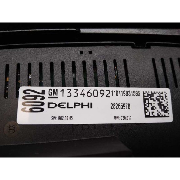 Recambio de sistema audio / radio cd para opel astra j lim. cosmo referencia OEM IAM 13346050  CD400