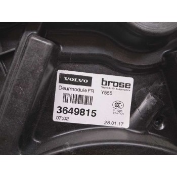 Recambio de elevalunas delantero derecho para volvo v40 inscription referencia OEM IAM 3649815 ELECTRICO 5P