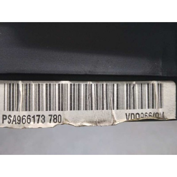 Recambio de cuadro instrumentos para citroën xsara picasso 1.6 hdi sx referencia OEM IAM 9661734780  